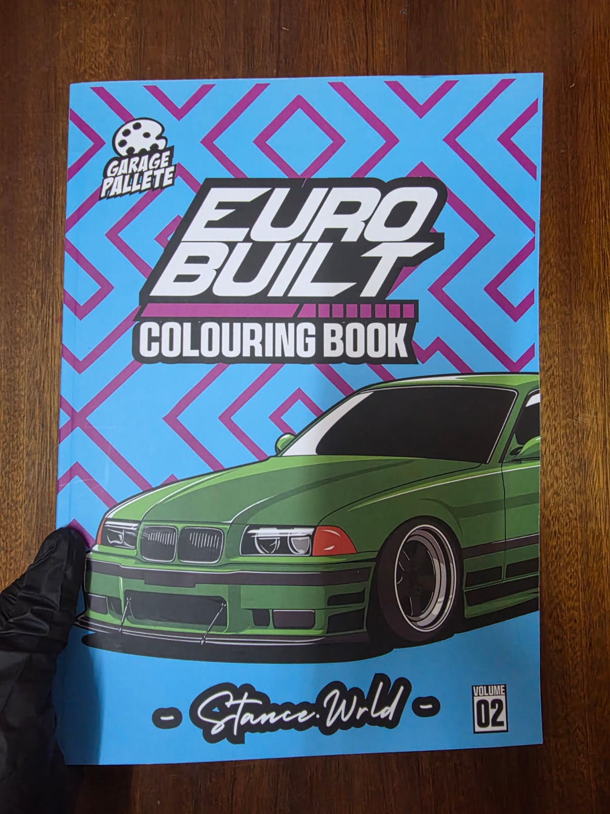 EURO BUILT COLOURING BOOK