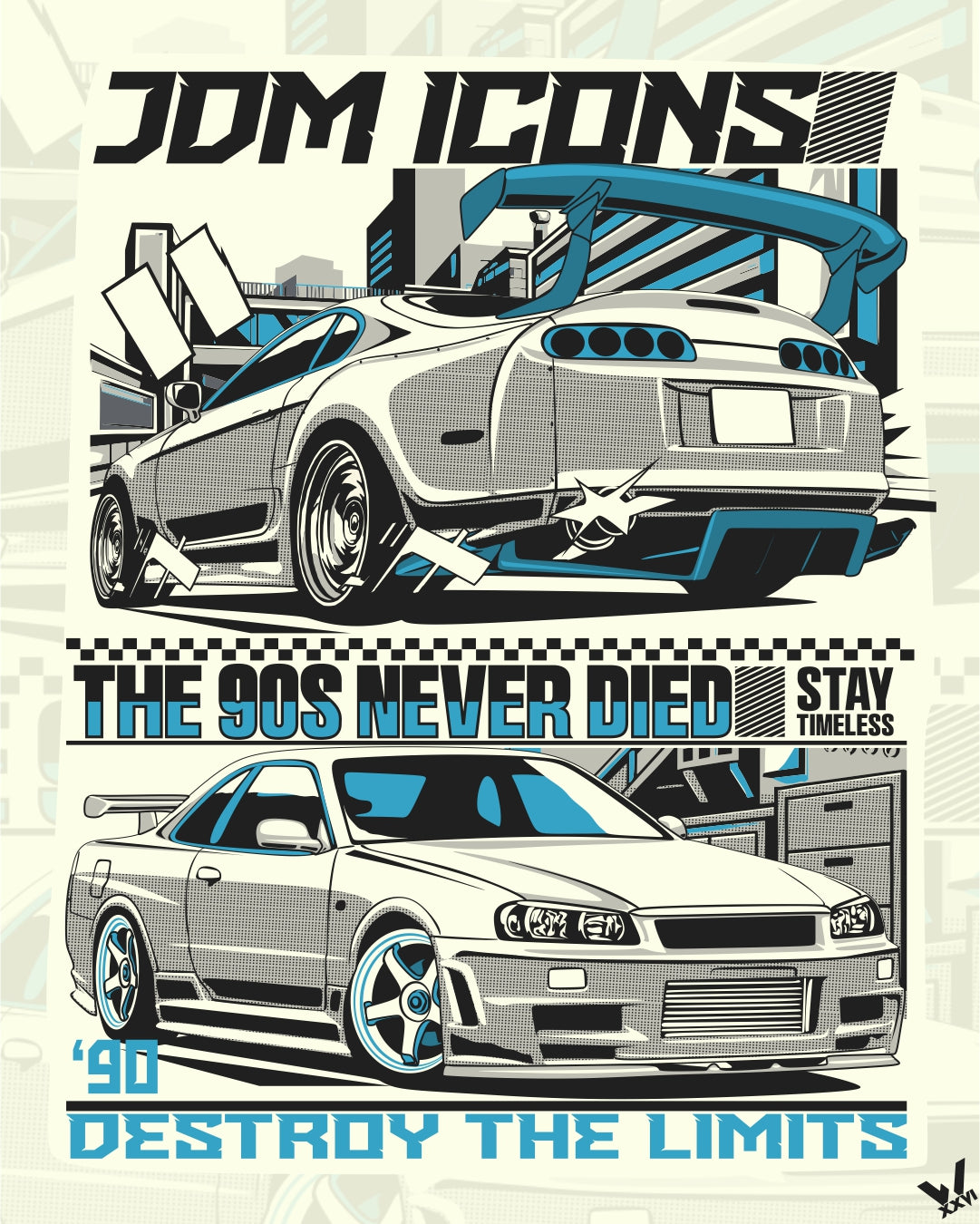 Toyota Supra & Nissan GTR R34