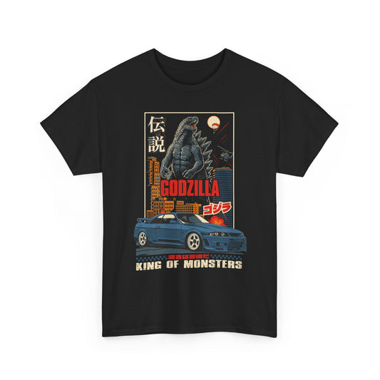 R33 GTR GODZILLA TEE
