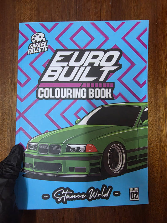 EURO BUILT COLOURING BOOK