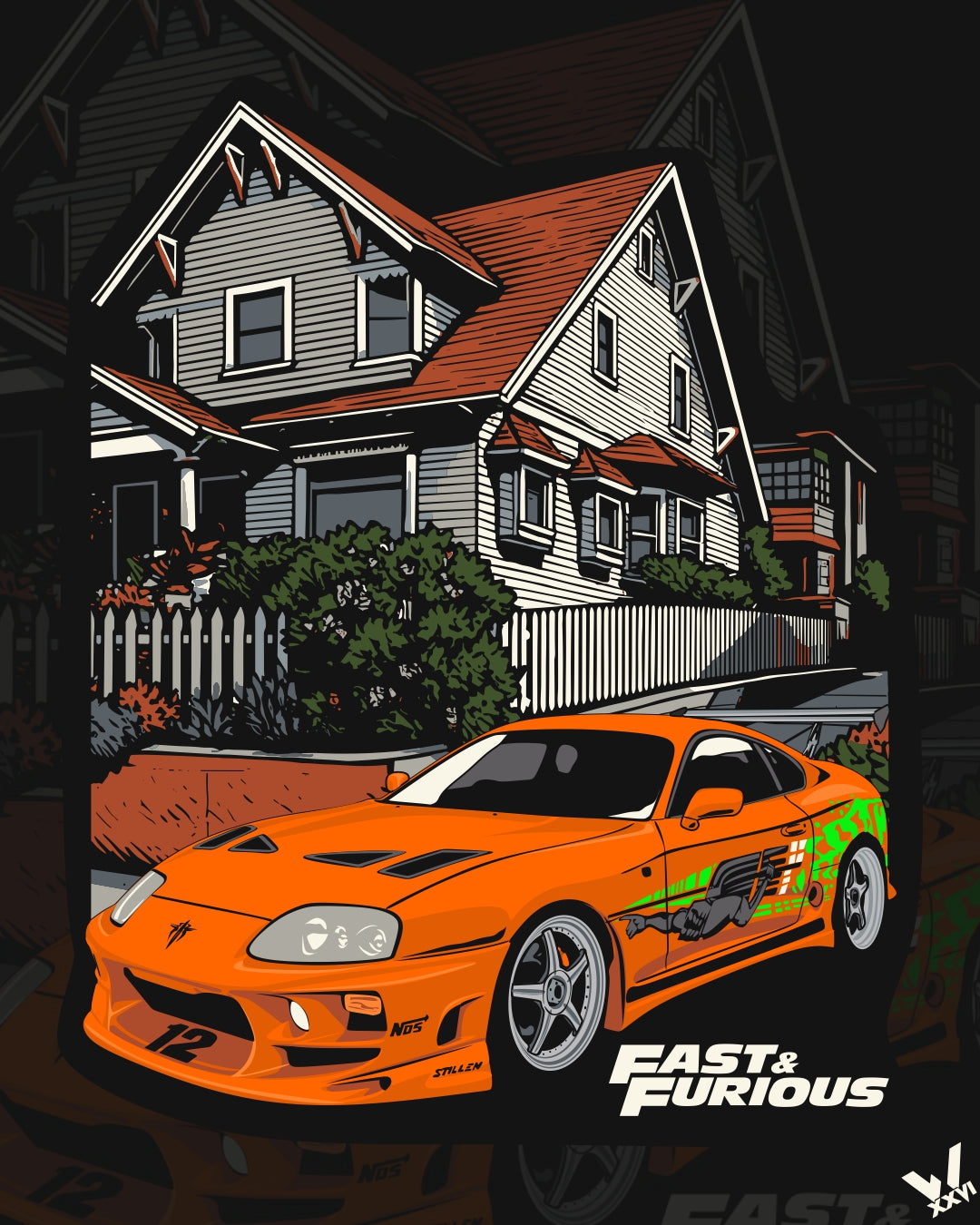 MK4 SUPRA FAST AND FURIOUS