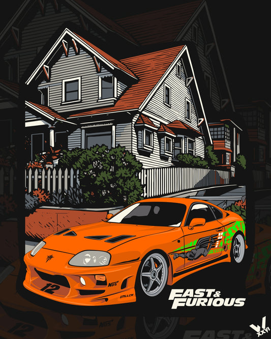 MK4 SUPRA FAST AND FURIOUS