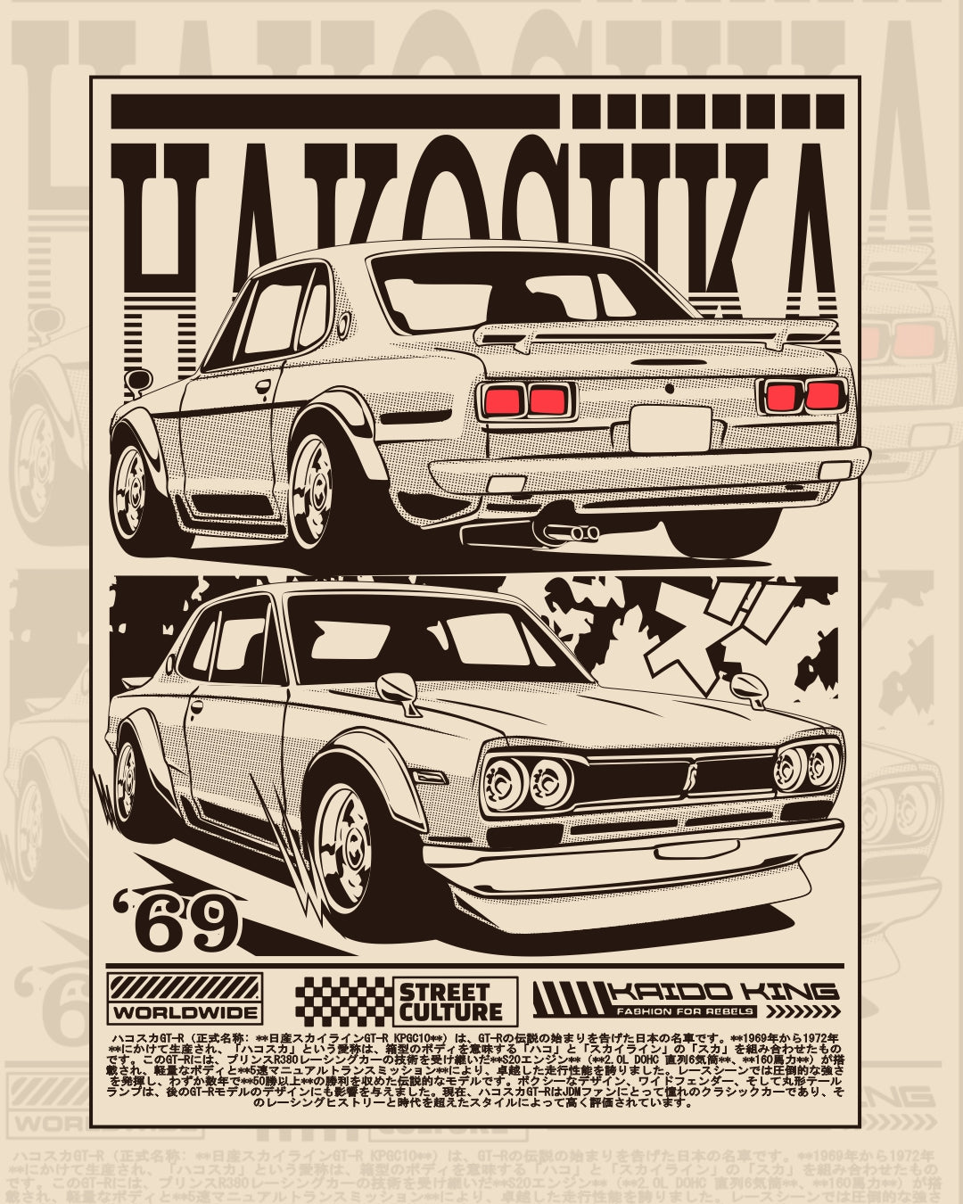 HAKOSUKA GTR