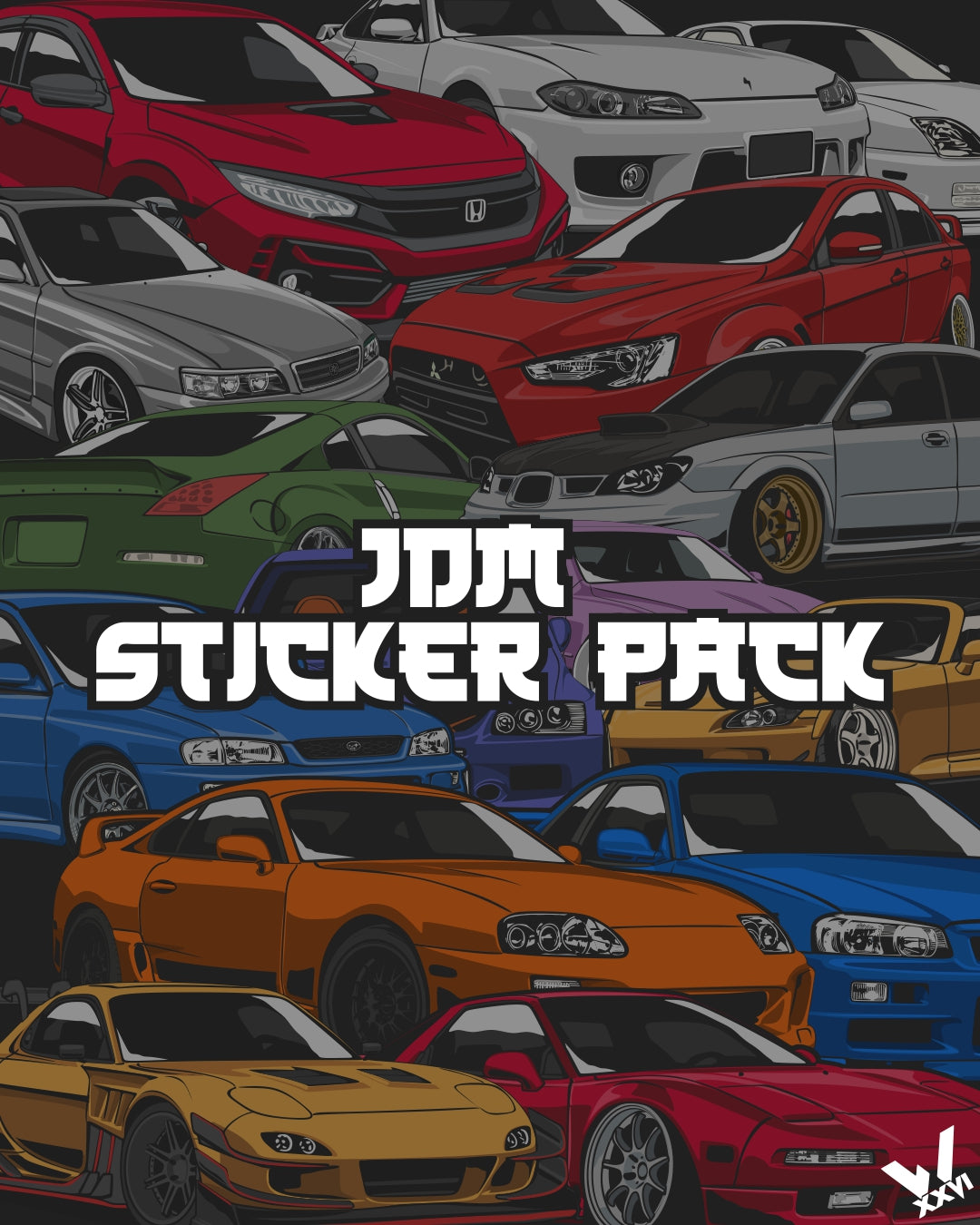 JDM STICKER PACK