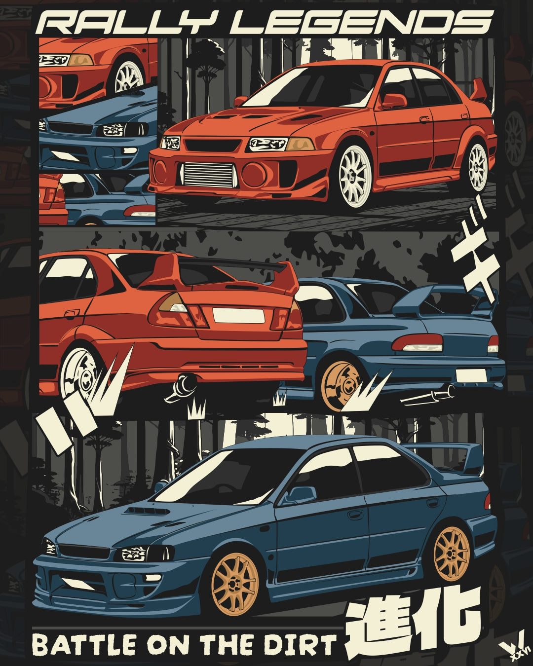 SUBARU GC8 & EVO 6
